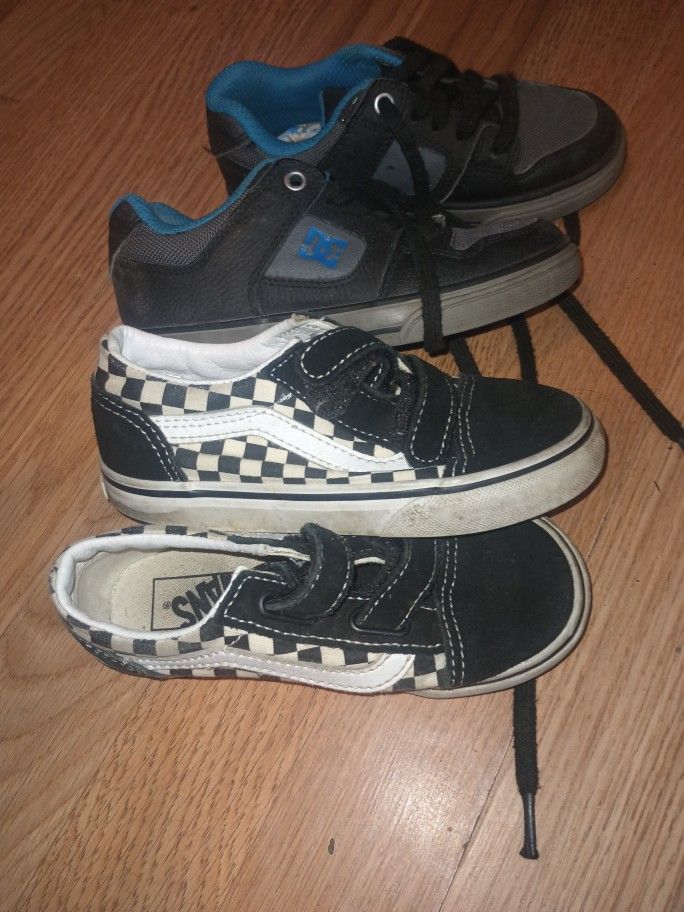 Little Boy DC Shoes And Vans