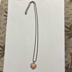 Pink Heart Necklace