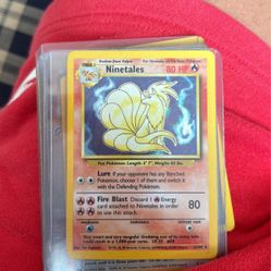 Ninetales Pokemon Card