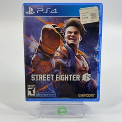 Street Fighter 6 (Sony PlayStation 4 PS4, 2023)