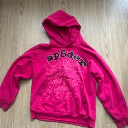 Pink Sp5der Legacy Hoodie