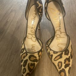 Sam Edelman Leopard Heels 
