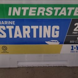 Interstate Cranking Battery