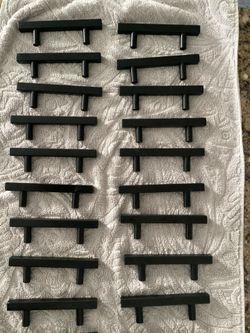 Matte Black Cabinet Pulls