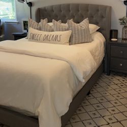 Queen Upholstered Bed