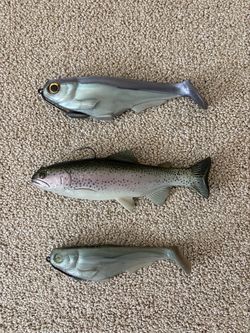Swimbaits: citizen 6, citizen 7, huddleston $70