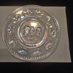 Carnival Glass Apollo 12 Plate