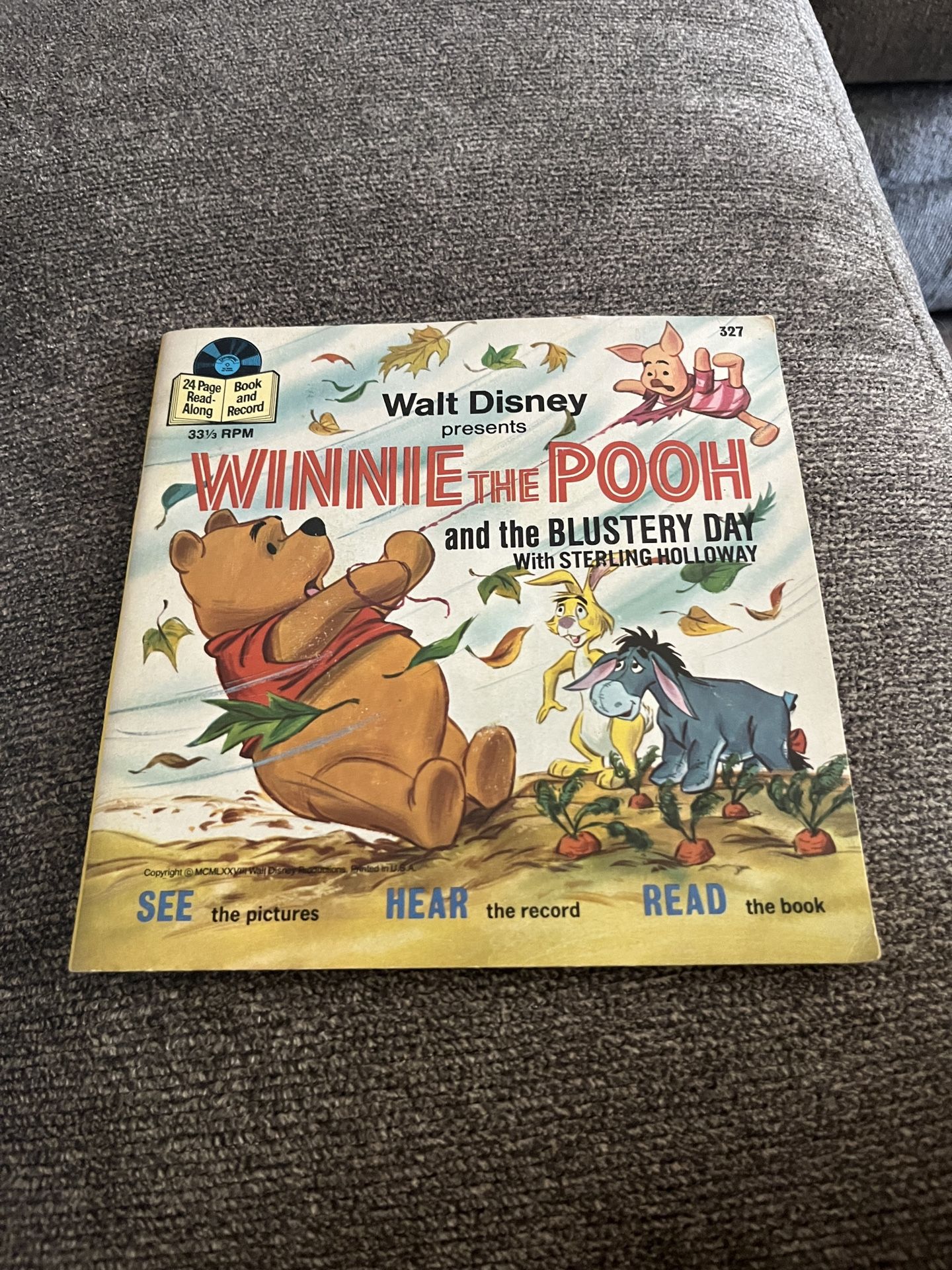 Winnie the Pooh Record/picture Book