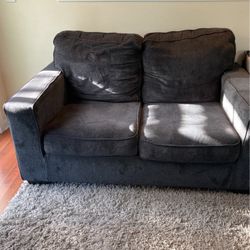 $50 Ashley Loveseat Grey 