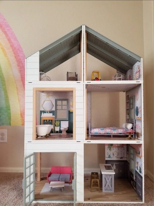 Little Tikes Stack N Style Dollhouse W 14 Accessories