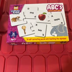 ABC Match And Learn Game 