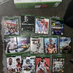 Xbox One Games Barely Used N Some New 