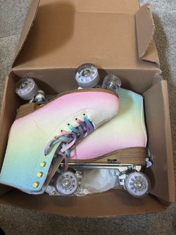Woman’s roller skates
