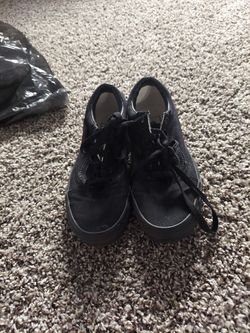 All Black Vans