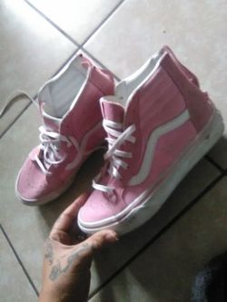 Size 3 Vans (wear once)
