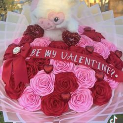 Valentines Flower Bouquets