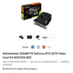 GeForce RTX 2070 8Gb Mini 
