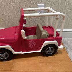Barbie Jeep Toy