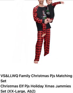 Christmas Pjs Matching Set