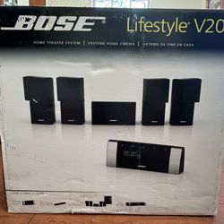 Bose Lifestyle V20 Home Theater System New In Box