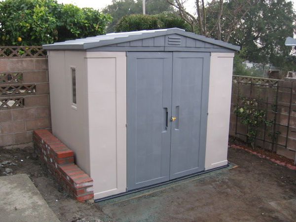 keter apex 8’ x 6’ storage shed : rubbermaid for sale in
