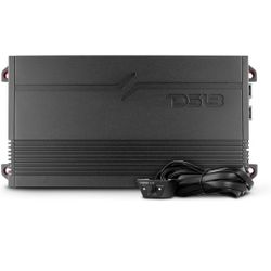 DS18 G1800.1D Car Audio Amplifier 1-Channel Class D Monoblock 1800 Watts - Remote BASS Knob Included - Easy Installation - Compact and Powerful Design