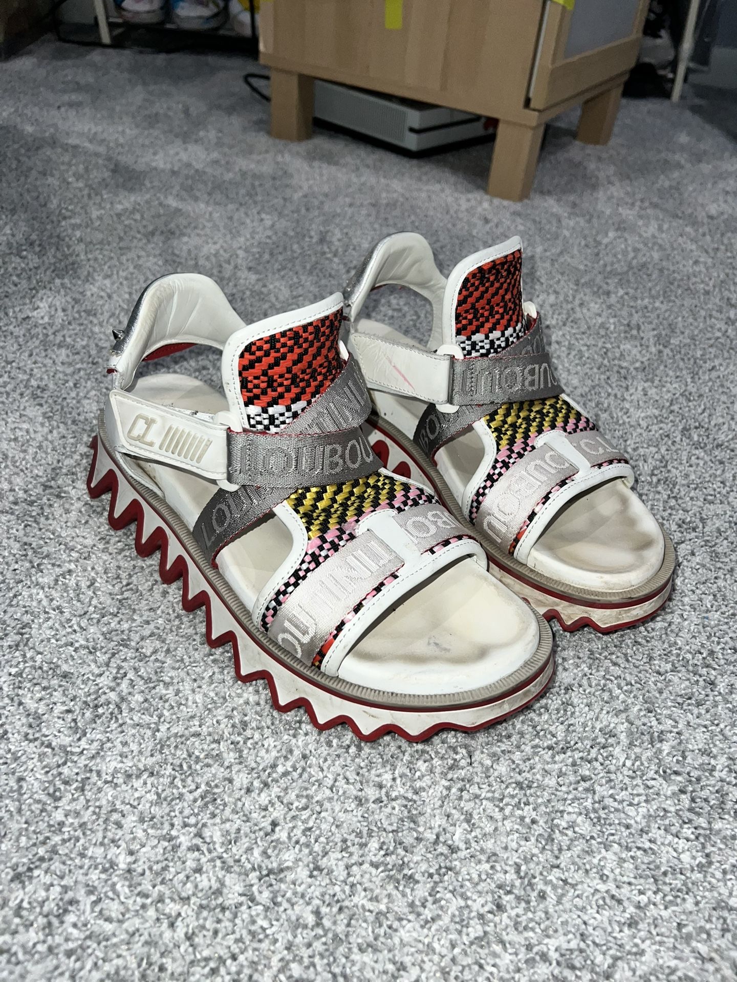 CHRISTIAN LOUBOUTIN SLIDES