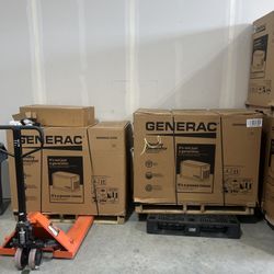 Generac And Kholer Generators Units In Stock 