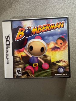CASE & MANUAL ONLY! Bomberman Nintendo DS, 2005