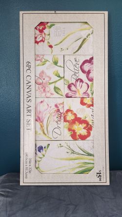 Free - 6 piece canvas art set