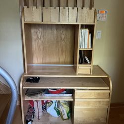 School Desk And Extra Organizer $35