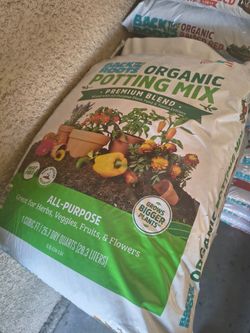 Potting mix garden soil