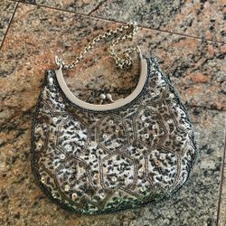 Grey Shoulder Bag