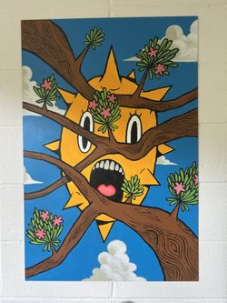 Large Original Castle & Gamble Painting