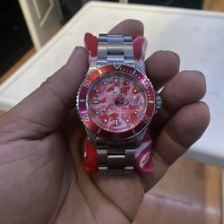 Authentic A BATHING APE BAPEX SARUMARINA Pink Camo Watch for Sale in Los Angeles CA OfferUp