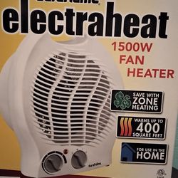 Space Heater $25 - Duraflame Cool Touch 1500w Fan/heater - New 