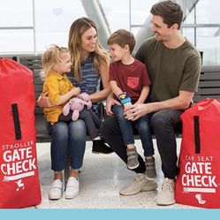Gate Check Bag for Strollers AND Gate Check Bag for Car Seats