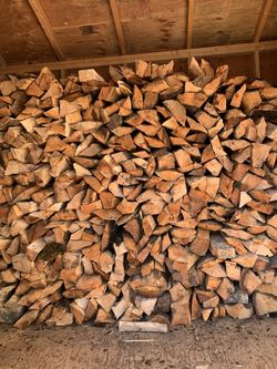 Dry Firewood Quarter Half Full Cords & Green Cords Fir Maple