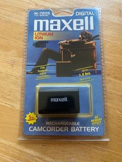 Camcorder lithium battery