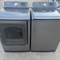 Samsung Washer And Electric Dryer 