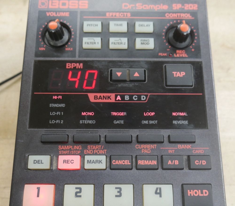 BOSS SP-202 Dr. Sample Sampler Looper Drum Machine Roland sp202. USED. TESTED. IN A GOOD WORKING ORDER. NOTE AFTER MARKET CHARGER.