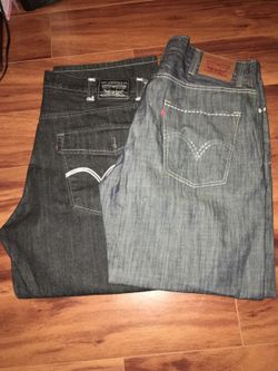 Men's Levi jeans size 40x30. $10 each.