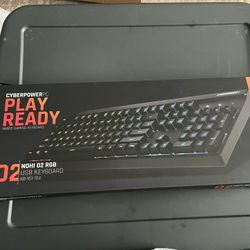 Cyberpower PC keyboard. New In Box 