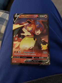 Pokémon Lance’s Charizard V SWSH133 Hologram Promo Card