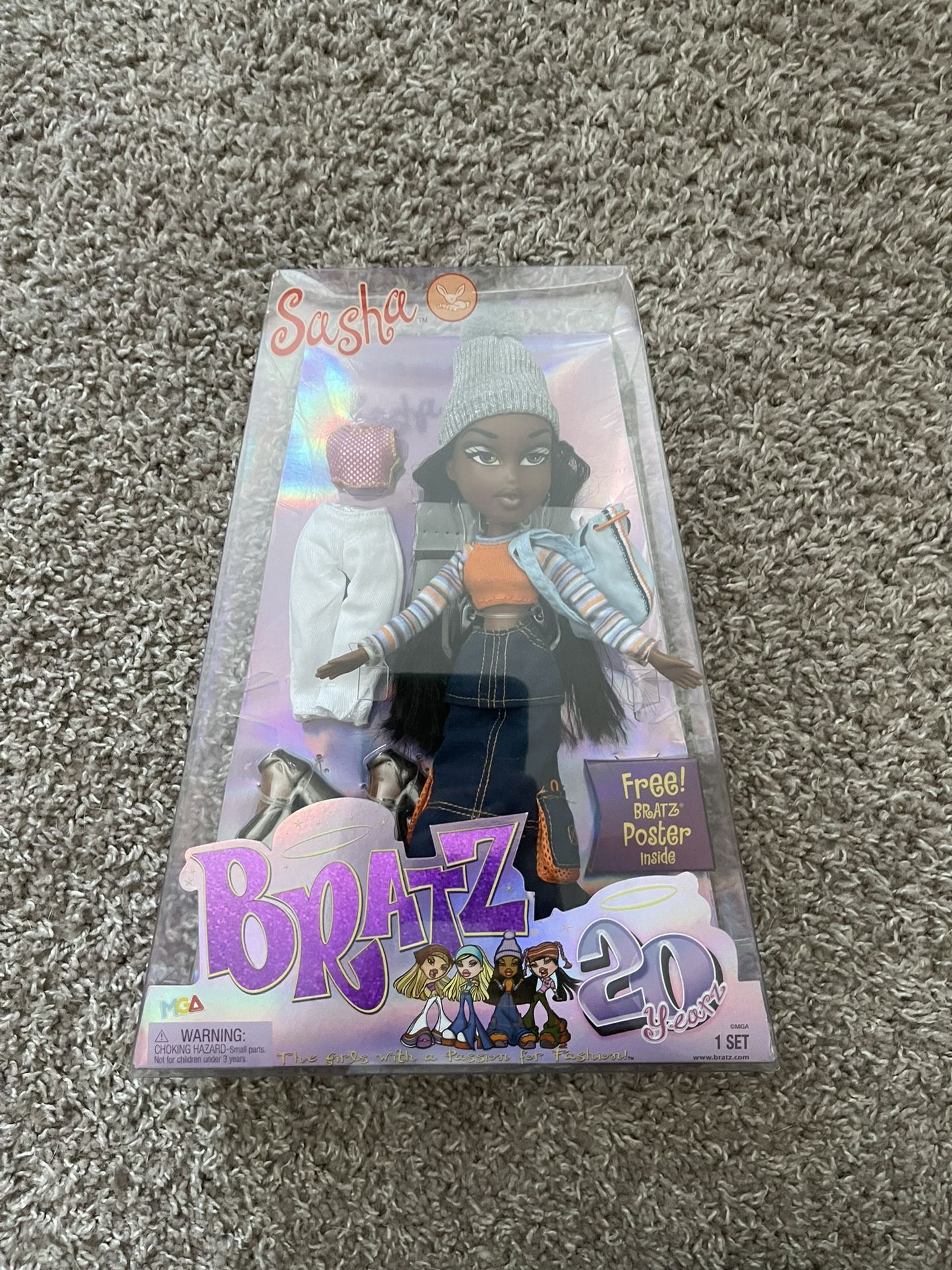 Sasha Bratz 20th anniversary doll