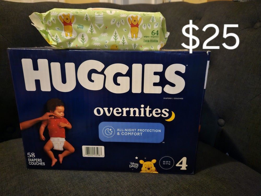 Huggies Overnight Size 4