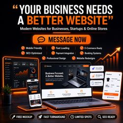 Business Website Design + Free Mockup