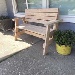 HandMade Solid Wood Bench