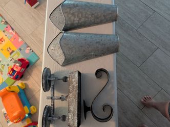 Galvanized Metal Decor