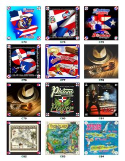 Dominoes tables / mesas de domino